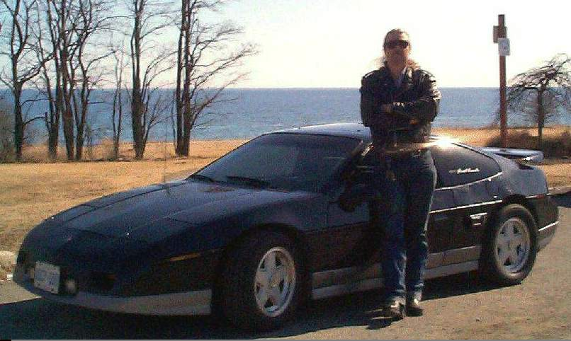 Me an my toy, a 1987 Fiero GT, race equipped.